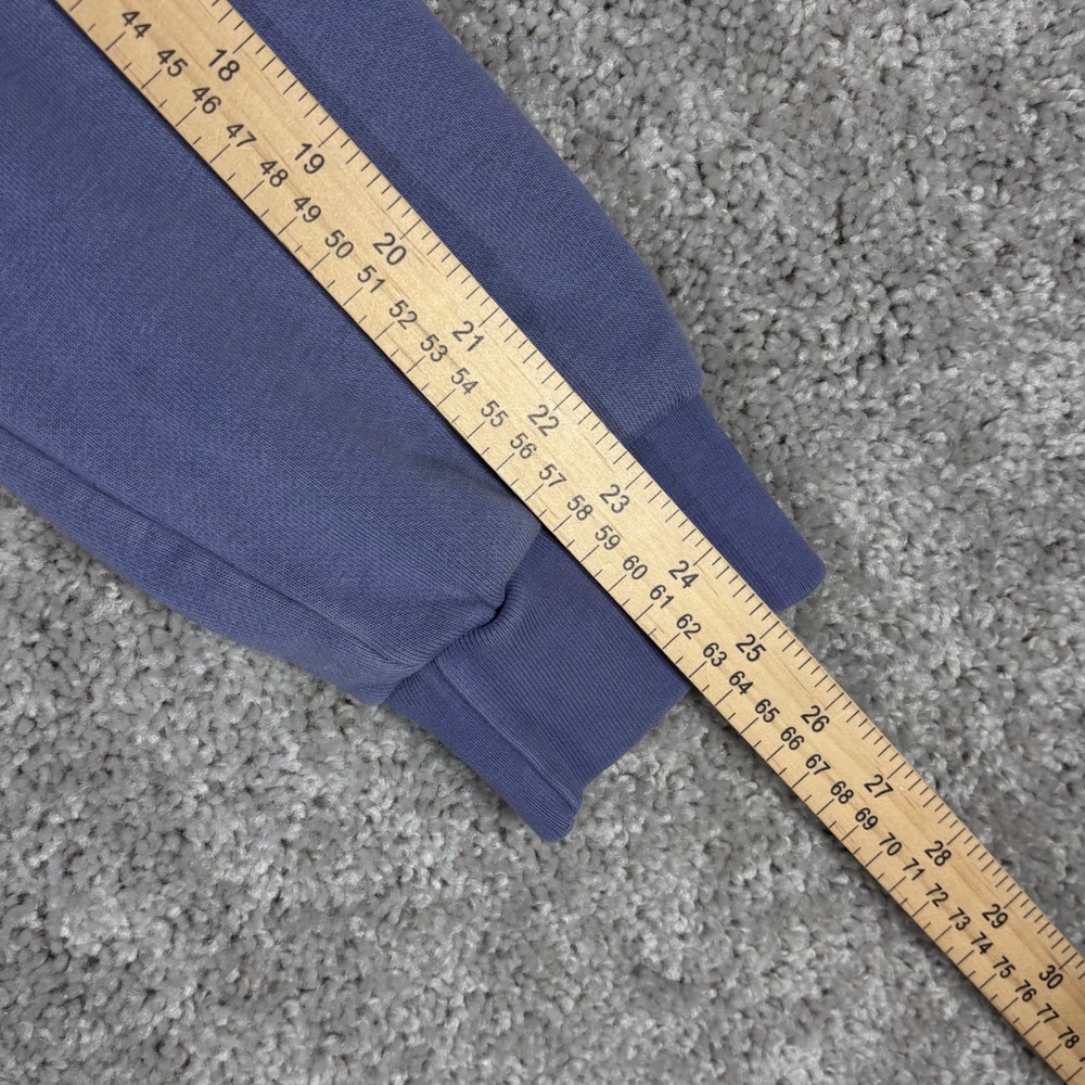 Adidas Trefoil Hoodie Pullover Lavender Fleece Logo Men's L (READ) - Picture 9 of 10